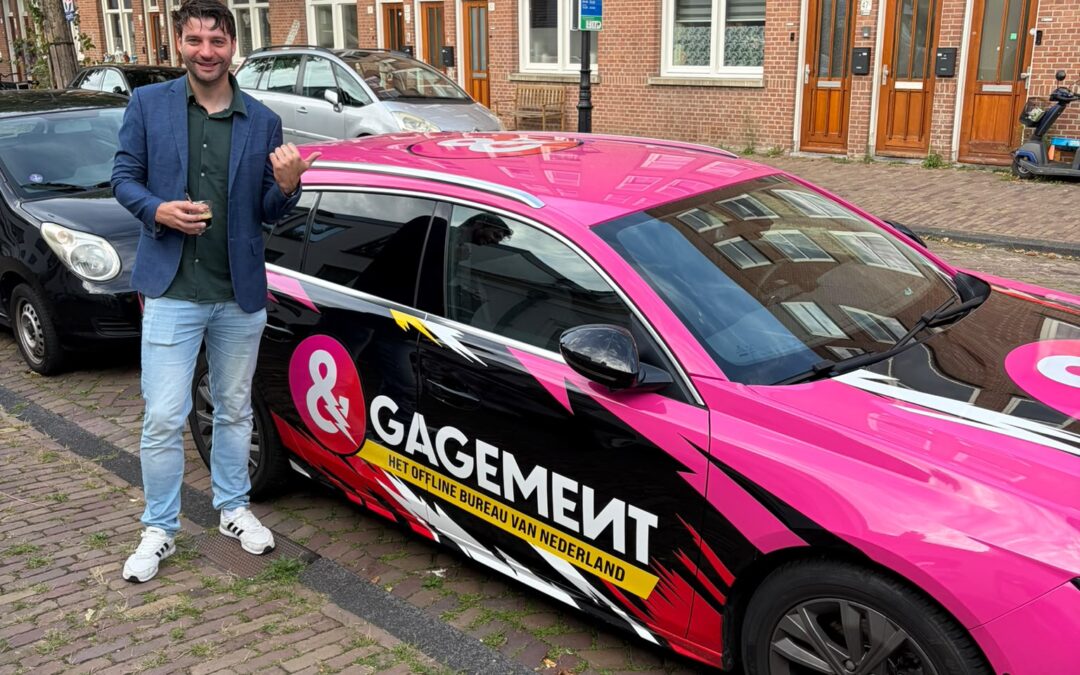 Onze nieuwe collega heeft vier wielen